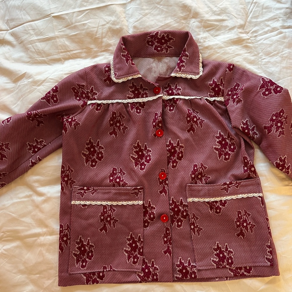Vintage Lace Button Down